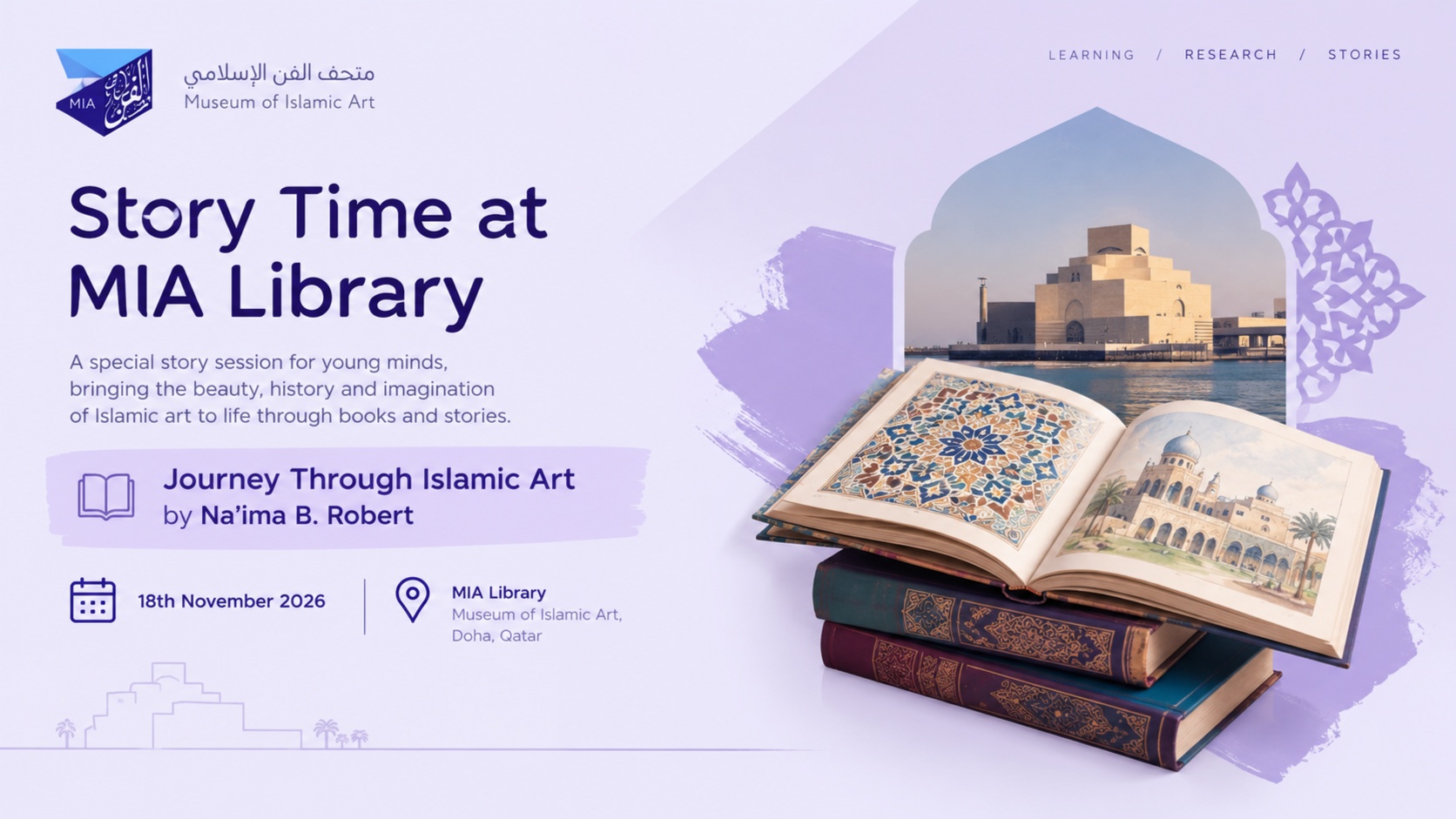 Story Time at MIA Library