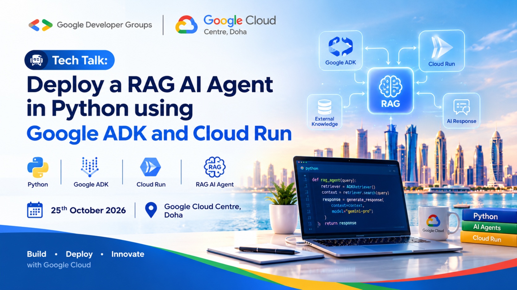 Tech Talk: Deploy a RAG AI Agent in Python Using Google ADK and Cloud Run