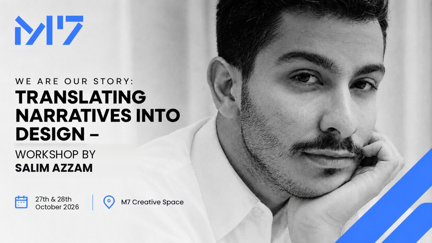 We are our Story: Translating Narratives into Design – Workshop by Salim Azzam